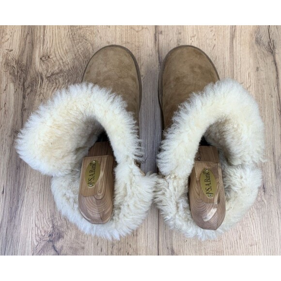 UGG Australia Bailey Winter Boots Pull On Button 5803 Brown Women Size 8 M - Picture 12 of 16